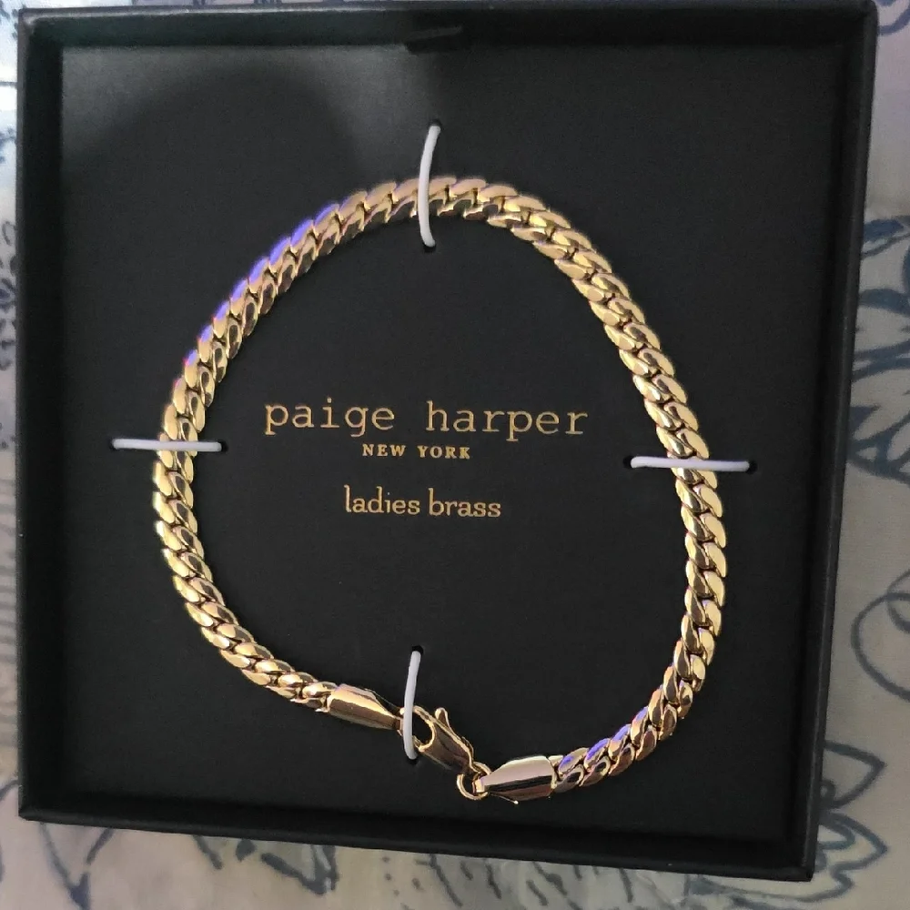 Paige Harper Gold Ladies Bracelet - Picture 3 of 7